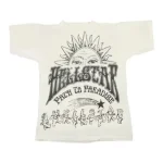 White Hellstar Studios Grateful Dead Dancing Bears T shirt back