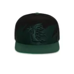 Green Hellstar Sharkteeth Snapback Hat