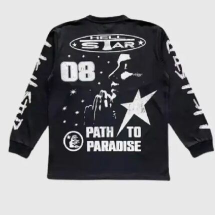 Hellstar Black 08 Graphic Long Sleeves