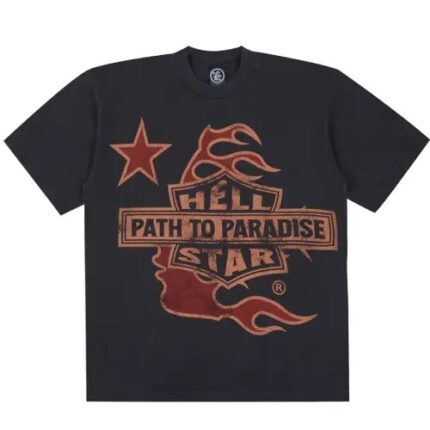 Hellstar Black Biker T-shirt