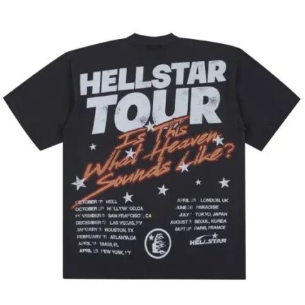 Hellstar Black Biker T-shirt