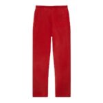 Red Hellstar Halloween Flame Sweatpants-back