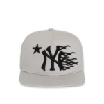 NY Hellstar White Snapback Hat